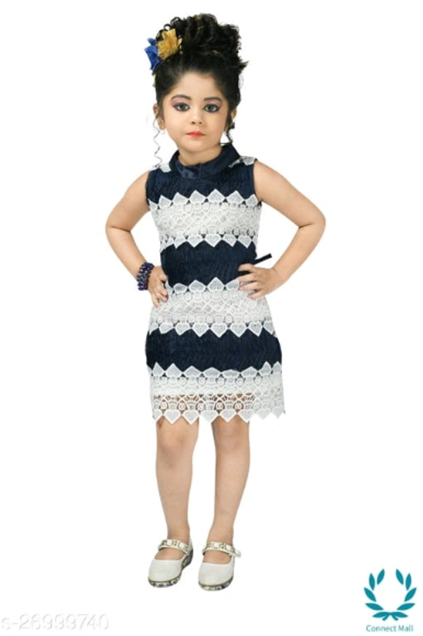 Linotex Girls Party Festival Dress - 2-3 Years, Black/ White